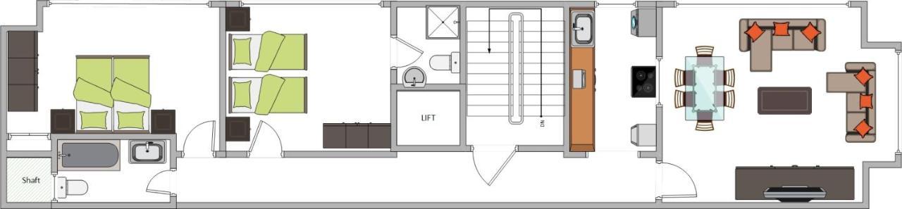 2 Bedroom, Bright & Central Top Floor Apartment - 5 Мсида Экстерьер фото